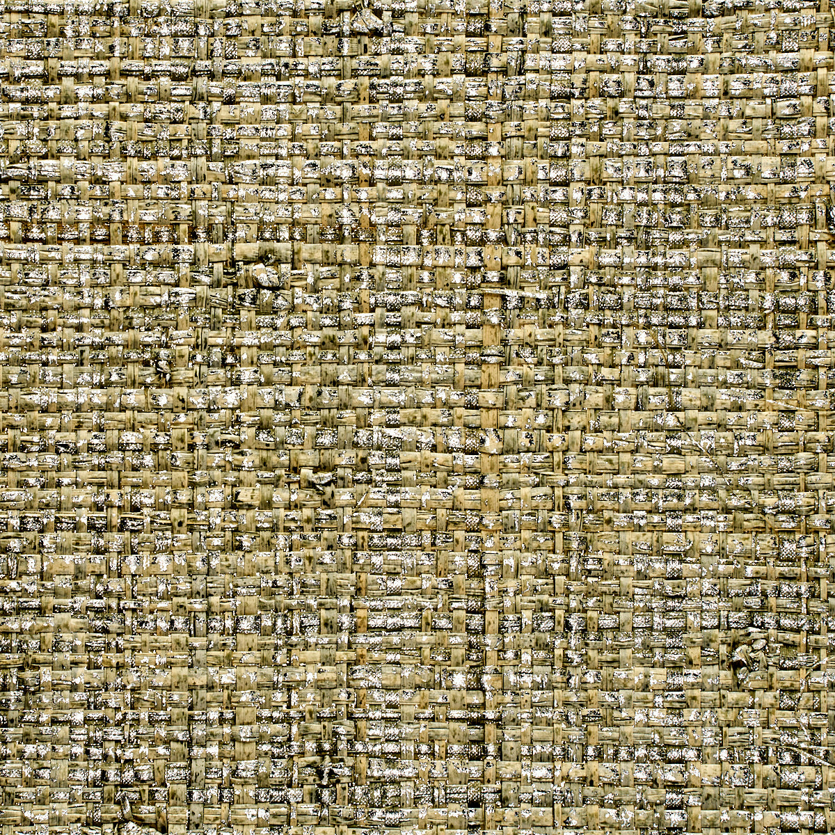 MAXS-METALLIC-RAFFIA-STERLING-PHILLIP-JEFFRIES-4528 - Phillip Jeffries Wallpaper Wallcovering