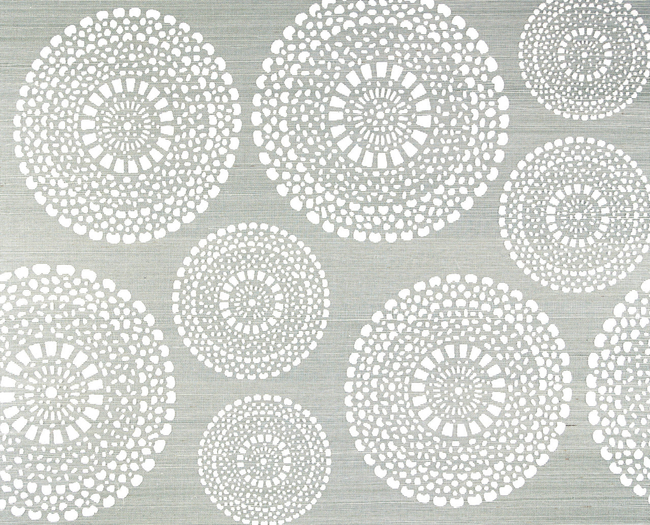 OUT-FOR-A-SPIN-WHITE-ON-BERMUDA-HEMP-PHILLIP-JEFFRIES-6051 - Phillip Jeffries Wallpaper Wallcovering