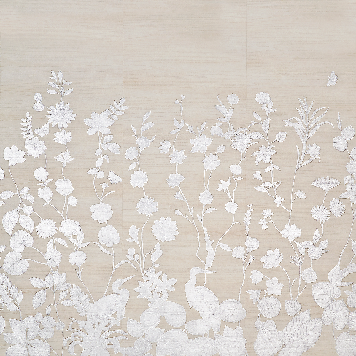 FLOURISH-CHAMPAGNE-MIST-PHILLIP-JEFFRIES-10347 - Phillip Jeffries Wallpaper Wallcovering