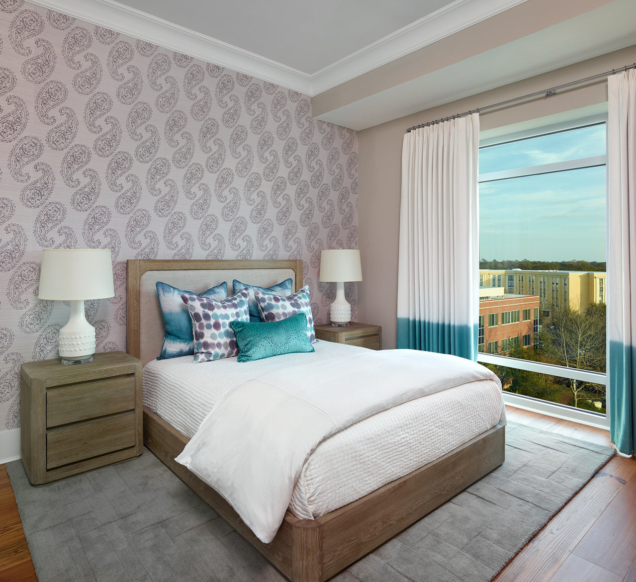 BATIK-CHIC-WHITE-ON-EXTRA-FINE-ARROWROOT-PHILLIP-JEFFRIES-5926 - Phillip Jeffries Wallpaper Wallcovering