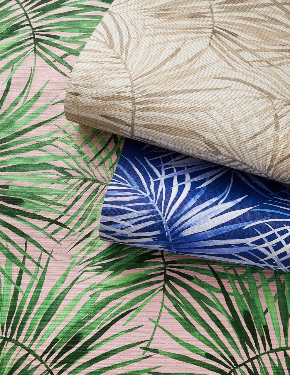 ISLAND-TIME-CALM-PALM-ON-MANILA-HEMP-PHILLIP-JEFFRIES-10453 - Phillip Jeffries Wallpaper Wallcovering