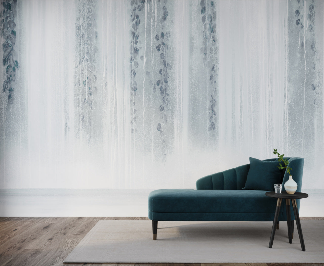 WATERFALL-CASCADING-WATER-ON-MANILA-HEMP-PHILLIP-JEFFRIES-8899 - Phillip Jeffries Wallpaper Wallcovering