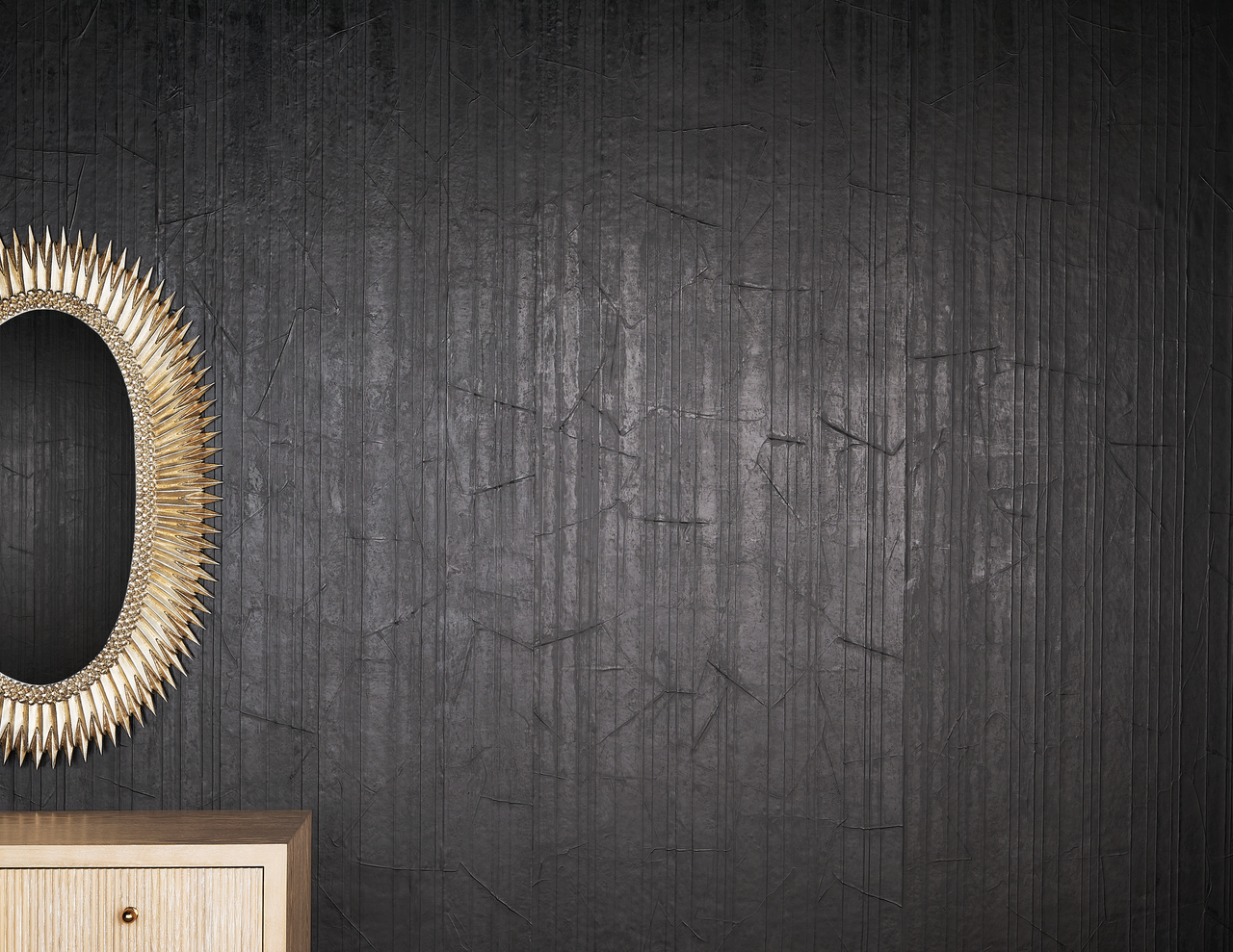 FLUTED-PLASTER-LAVA-STONE-PHILLIP-JEFFRIES-10553 - Phillip Jeffries Wallpaper Wallcovering