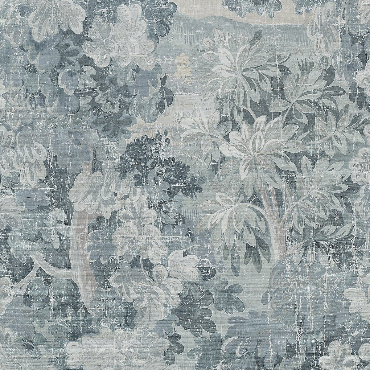 MIDSUMMER-SAVILE-BLUE-ON-MANILA-HEMP-PHILLIP-JEFFRIES-31503 - Phillip Jeffries Wallpaper Wallcovering