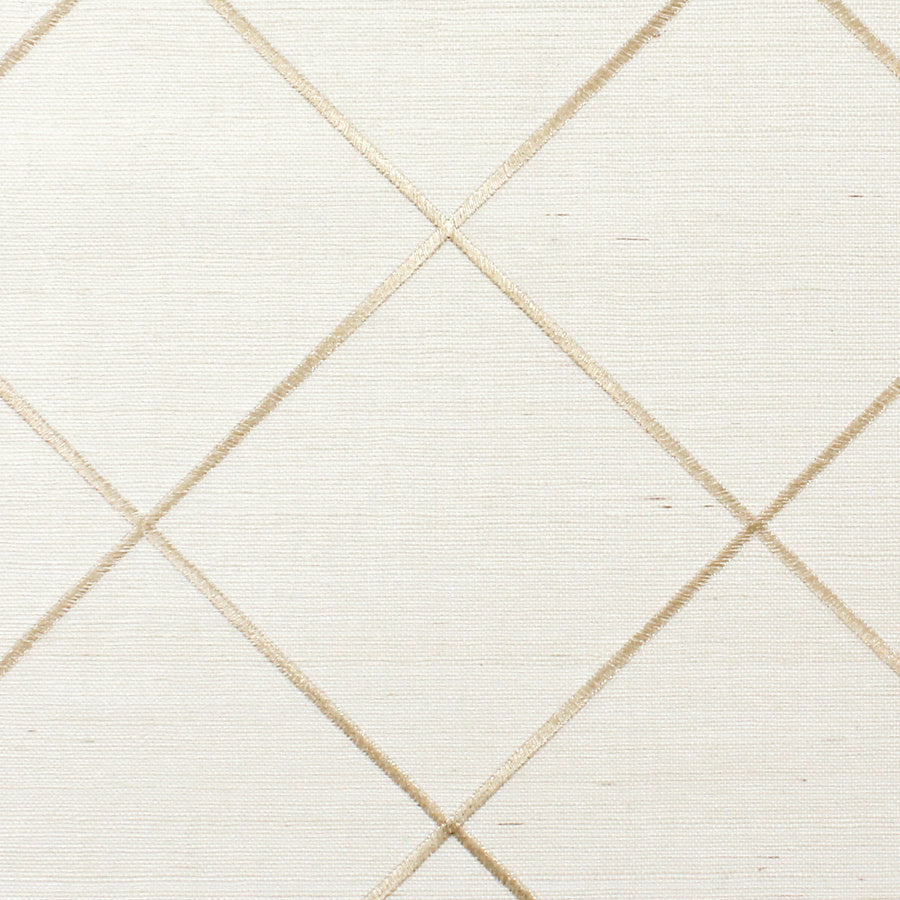 TRELLIS-GOLD-ON-MANILA-HEMP-PHILLIP-JEFFRIES-5911 - Phillip Jeffries Wallpaper Wallcovering