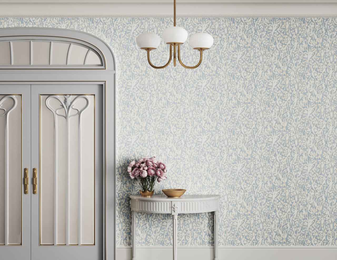 Charmed Celestial Drift - Phillip Jeffries 40606 - Phillip Jeffries Wallpaper Wallcovering