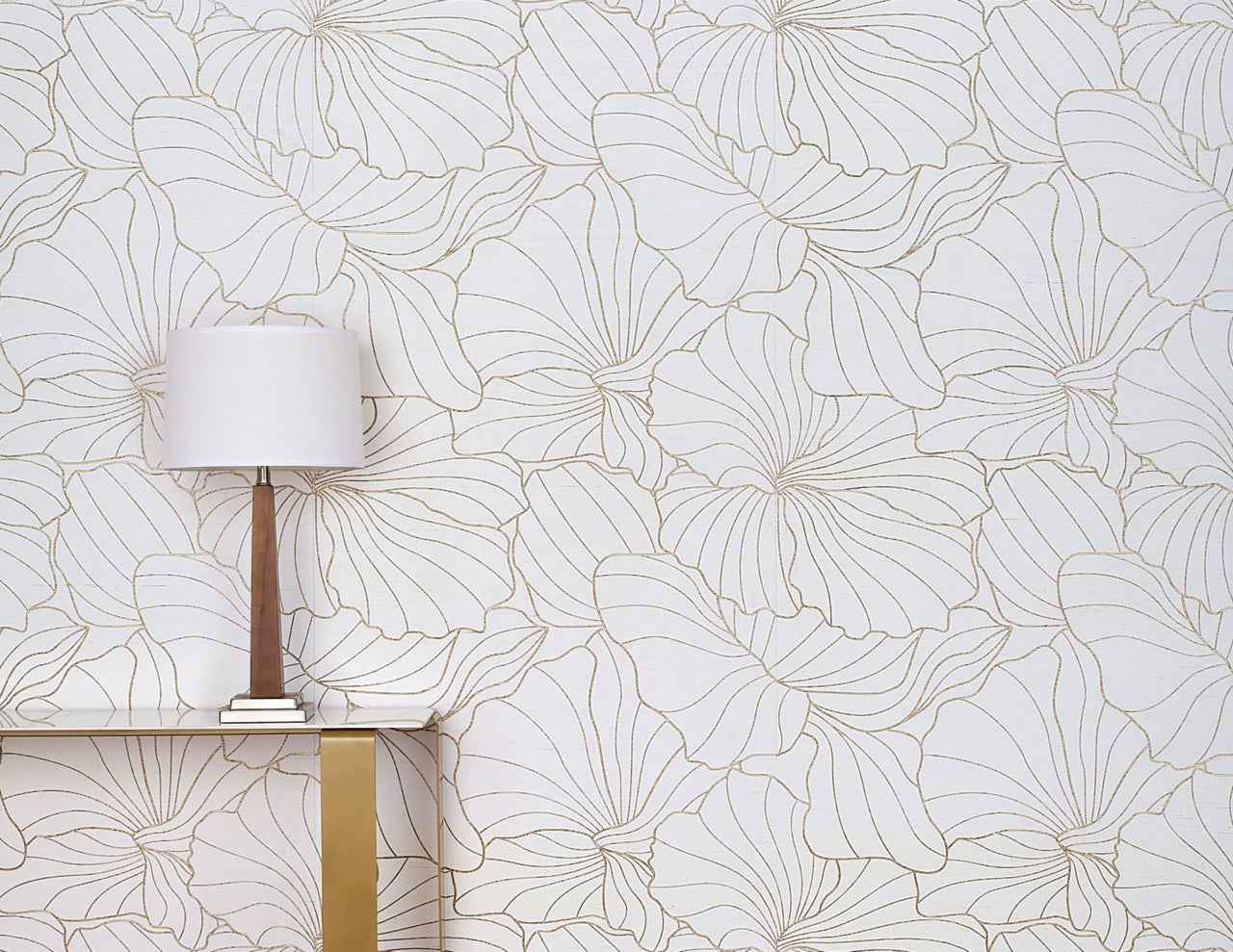 Morning Meadow Blush Anne - Phillip Jeffries 42703 - Phillip Jeffries Wallpaper Wallcovering
