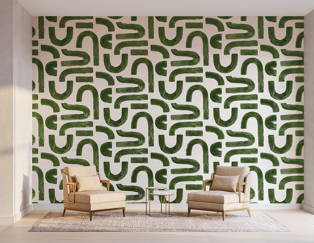CURVES-JUNIPER-ARCS-ON-VINYL-CANVAS-PHILLIP-JEFFRIES-10273 - Phillip Jeffries Wallpaper Wallcovering