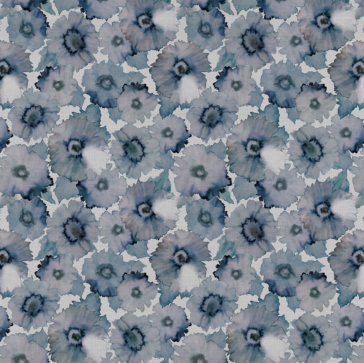 BLOOM-INDIGO-ON-MANILA-HEMP-PHILLIP-JEFFRIES-7192-S - Phillip Jeffries Wallpaper Wallcovering