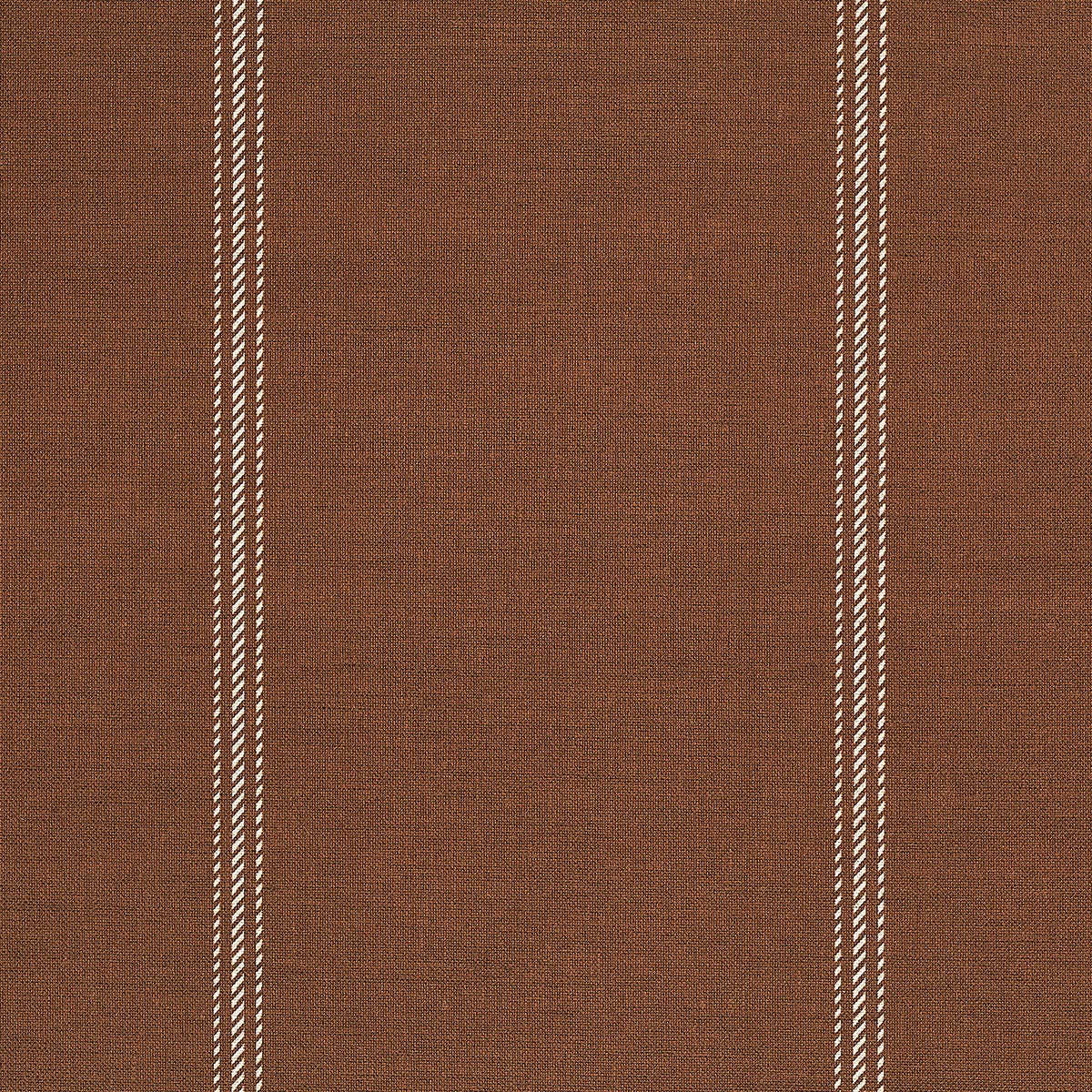 JACKSON-STRIPE-WHITE-AND-RUST-ON-CANVAS-LINEN-PHILLIP-JEFFRIES-10722 - Phillip Jeffries Wallpaper Wallcovering