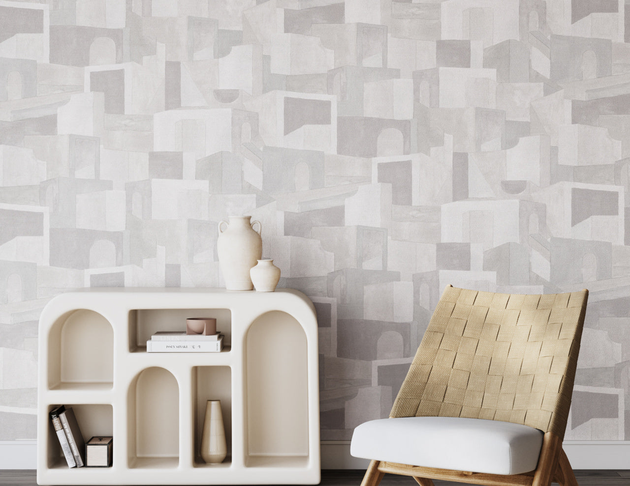VILLA-VIBES-CRETE-ON-VINYL-CANVAS-PHILLIP-JEFFRIES-27400 - Phillip Jeffries Wallpaper Wallcovering