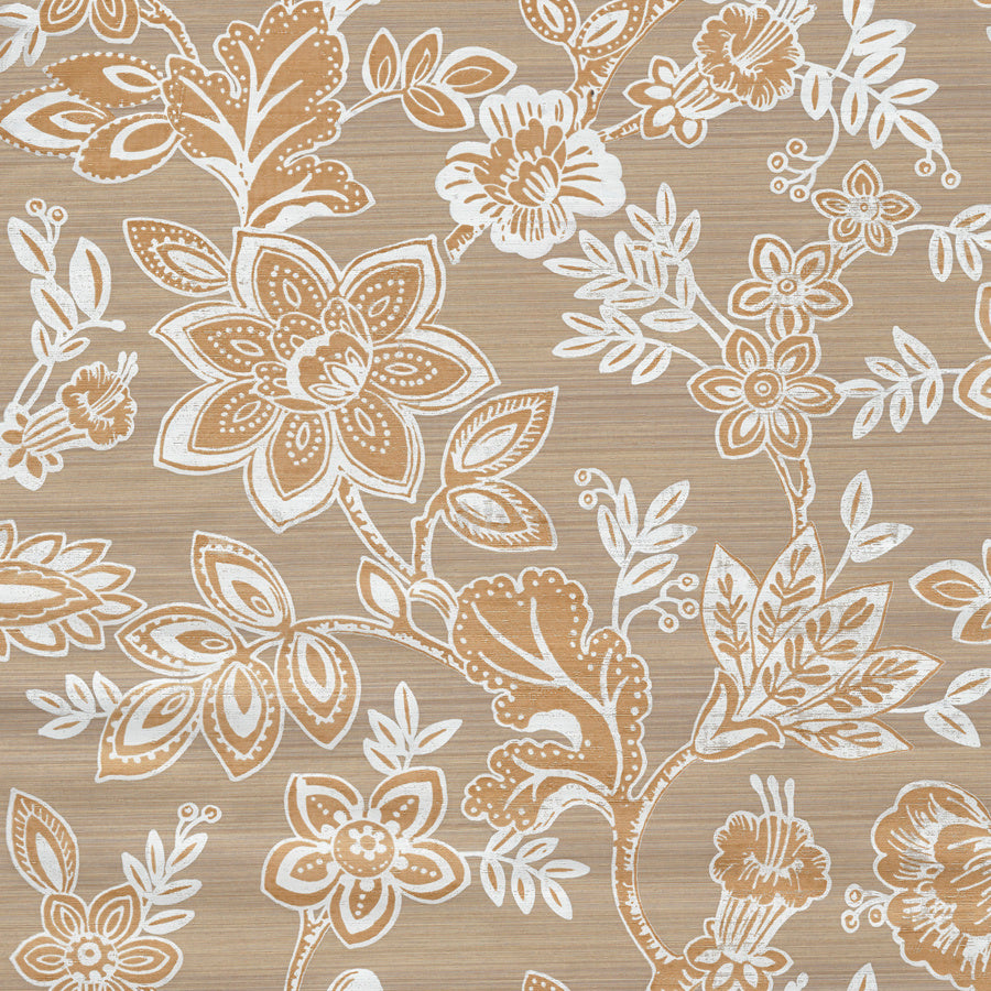 BOHEMIA-MARIGOLD-ON-VINYL-SILK-AND-ABACA-PHILLIP-JEFFRIES-7490 - Phillip Jeffries Wallpaper Wallcovering
