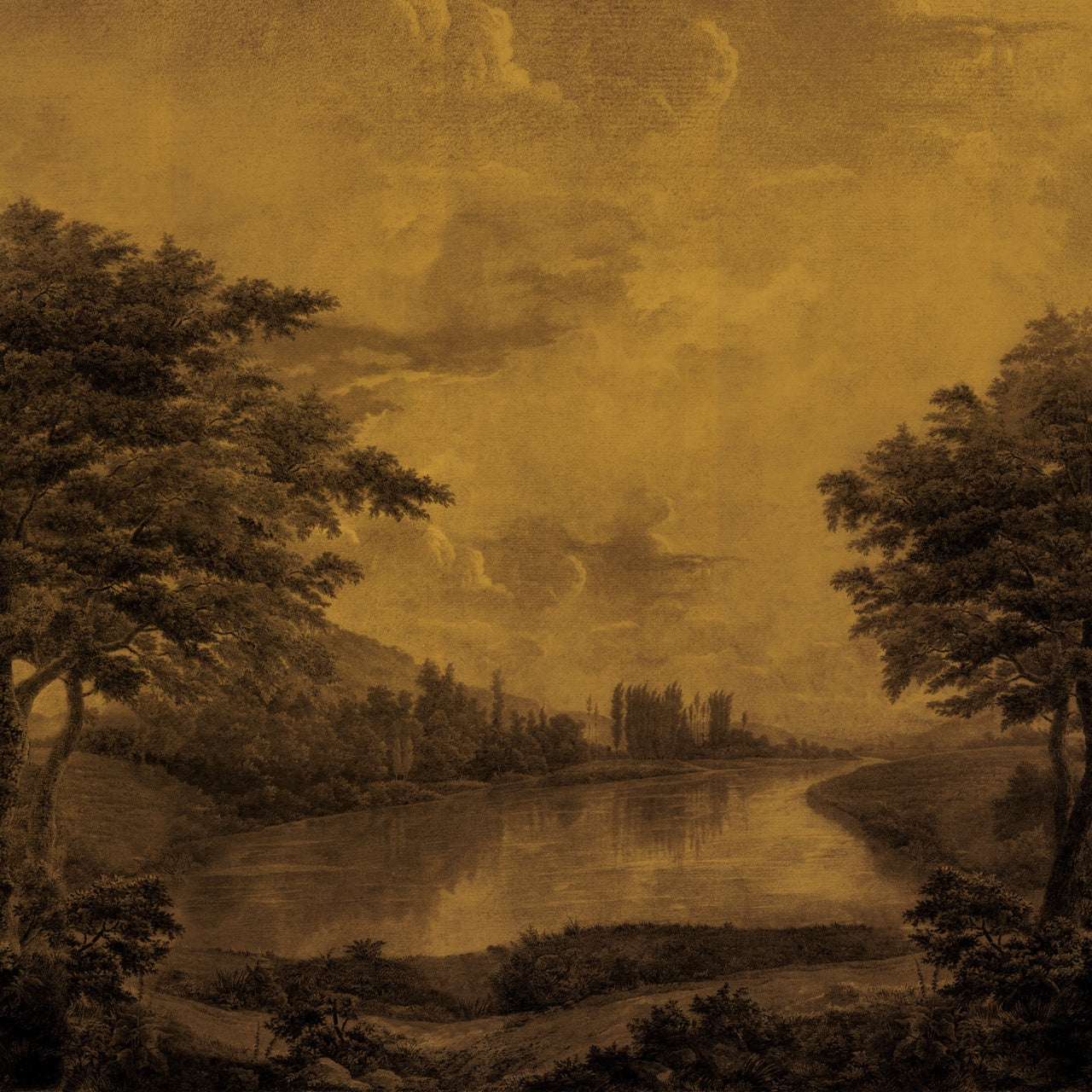 VISTA-BRONZE-HORIZON-ON-VINYL-METALWORKS-PHILLIP-JEFFRIES-28006 - Phillip Jeffries Wallpaper Wallcovering