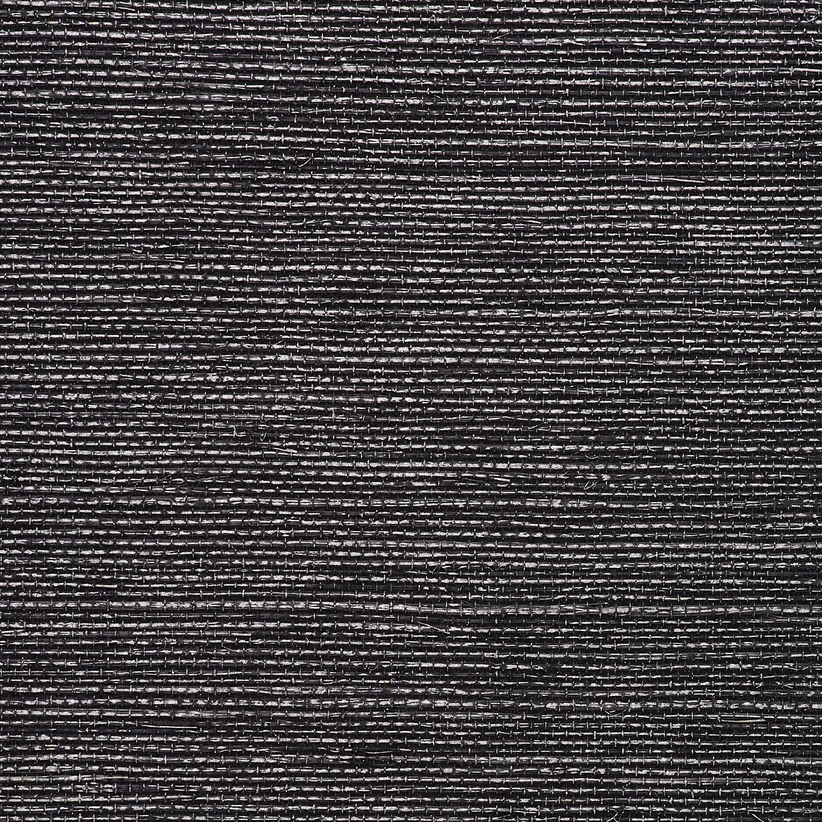 SAINT-GERMAIN-HEMP-SILVER-ON-BLACK-PHILLIP-JEFFRIES-5290 - Phillip Jeffries Wallpaper Wallpaper