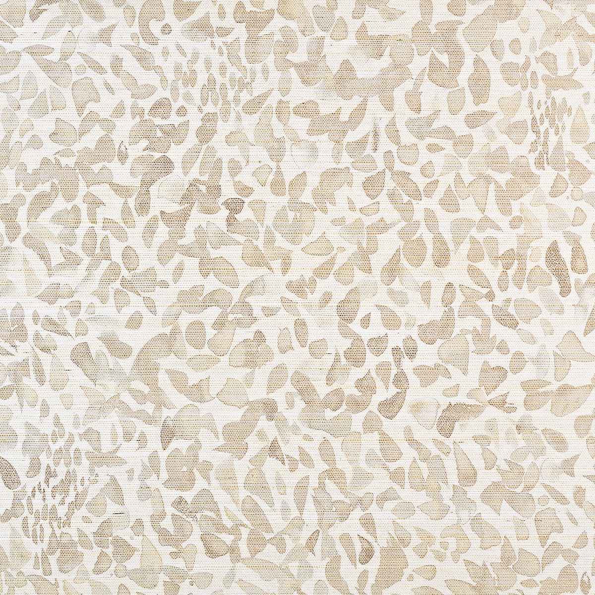 Pretty Petals Sola Blooms on Manila Hemp - Phillip Jeffries 9645 - Phillip Jeffries Wallpaper Wallpaper