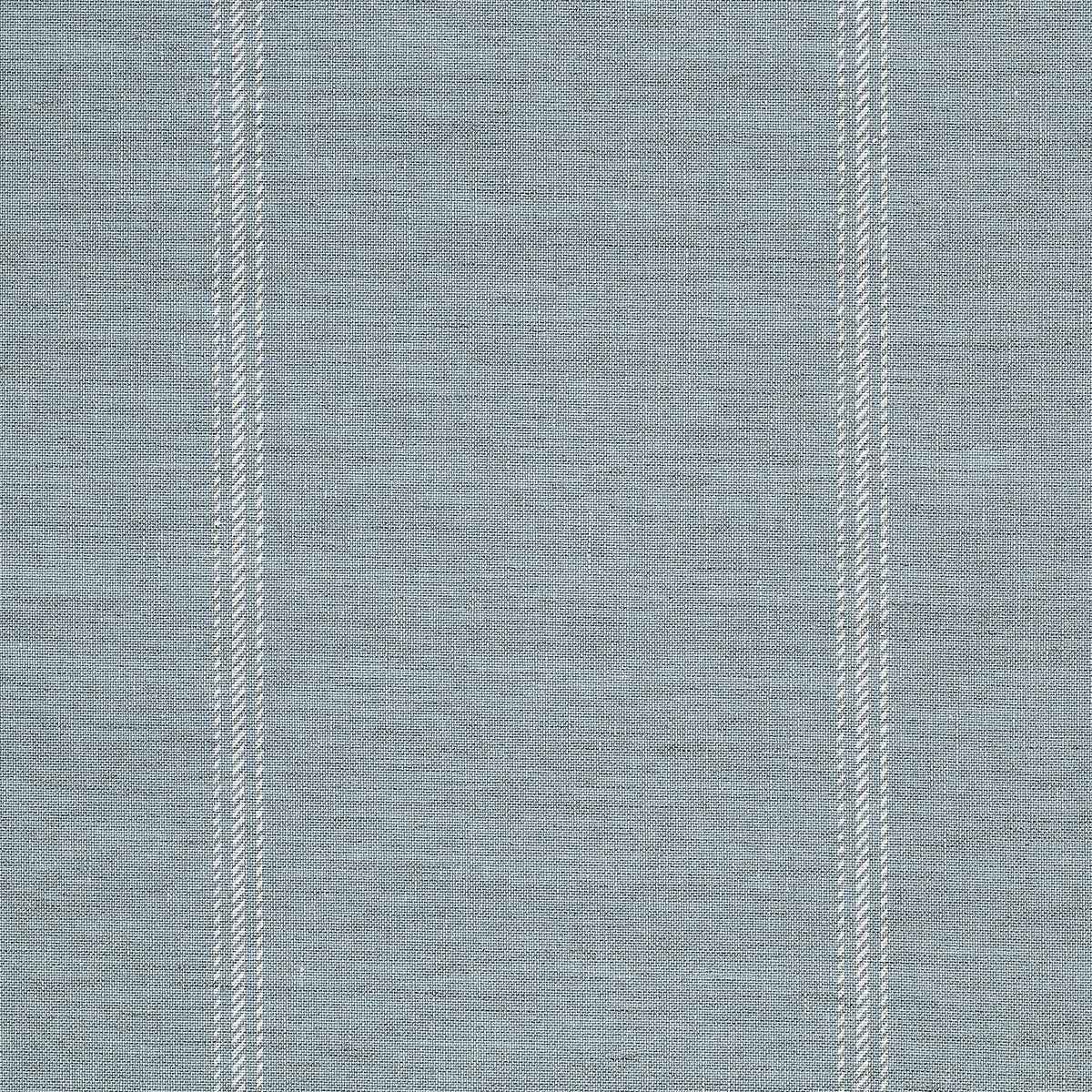 Jackson Stripe White and Light Blue on Canvas Linen - Phillip Jeffries 10721 - Phillip Jeffries Wallpaper Wallpaper