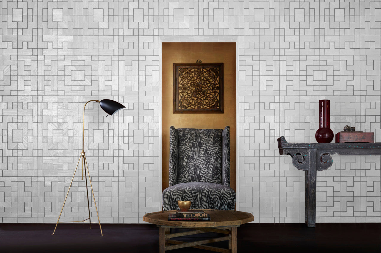 FRETWORK-STATELY-ALABASTER-PHILLIP-JEFFRIES-6870 - Phillip Jeffries Wallpaper Wallcovering