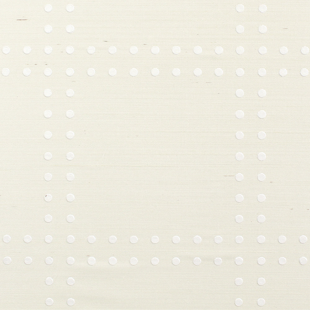 RIVETS-WHITE-ON-MANILA-HEMP-PHILLIP-JEFFRIES-5703 - Phillip Jeffries Wallpaper Wallcovering