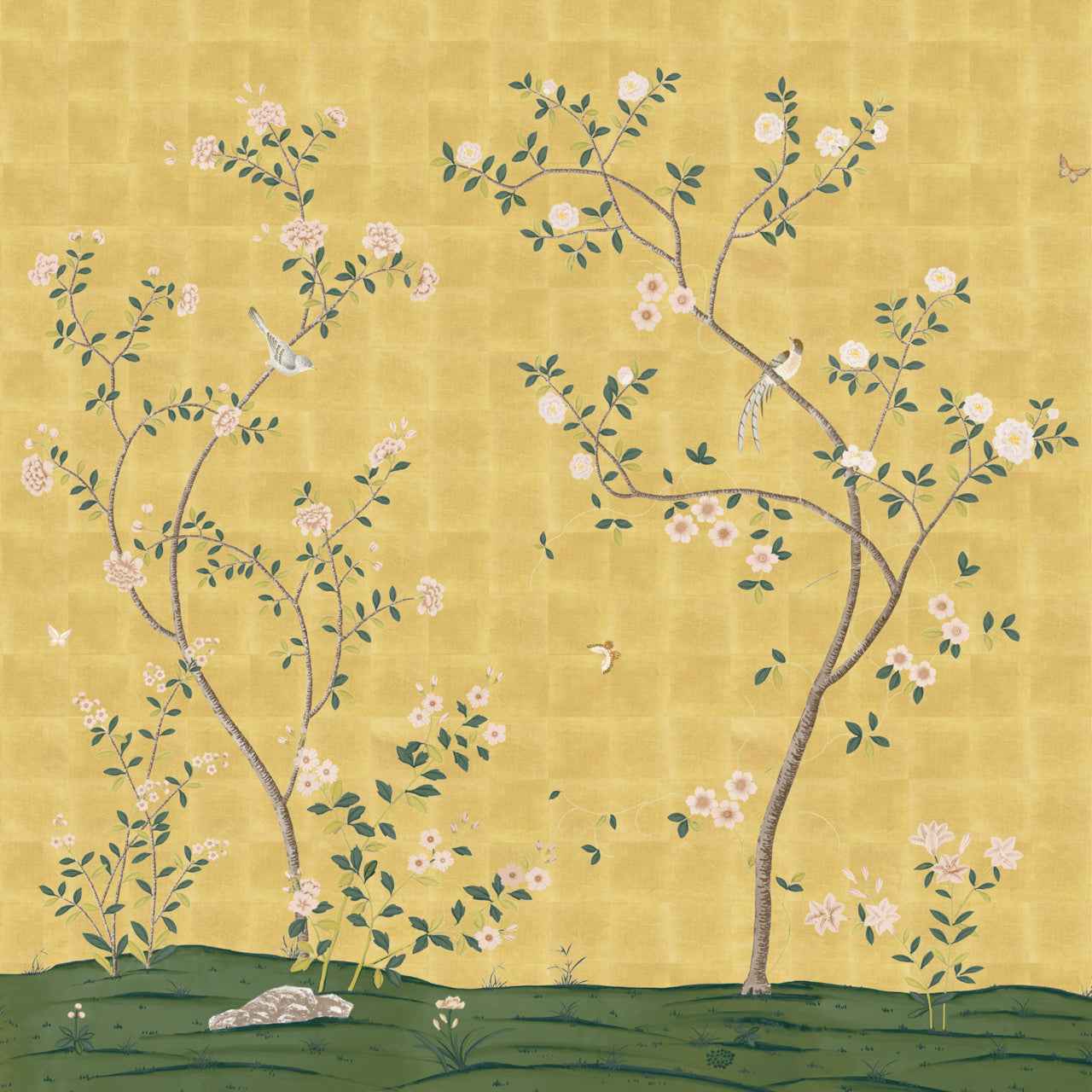 Promenade Gilded Serenade - Phillip Jeffries 34206 - Phillip Jeffries Wallpaper Wallcovering