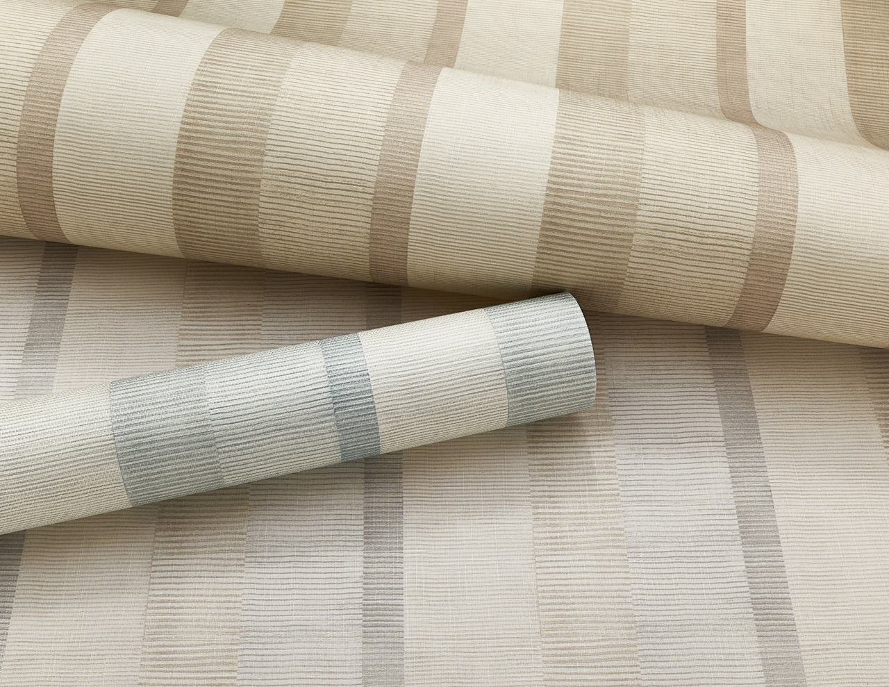 SANTA-FE-STRIPE-BLACK-ASH-ON-WOVEN-WALLS-PHILLIP-JEFFRIES-40104 - Phillip Jeffries Wallpaper Wallpaper