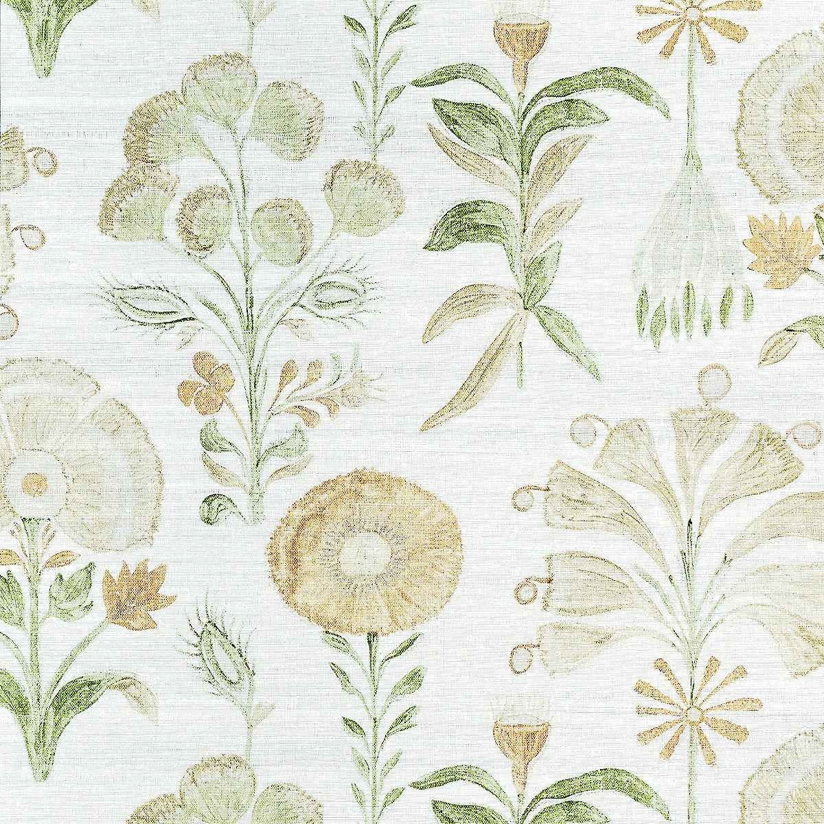 Posy Botanic Drift - Phillip Jeffries 40403 - Phillip Jeffries Wallpaper Wallcovering
