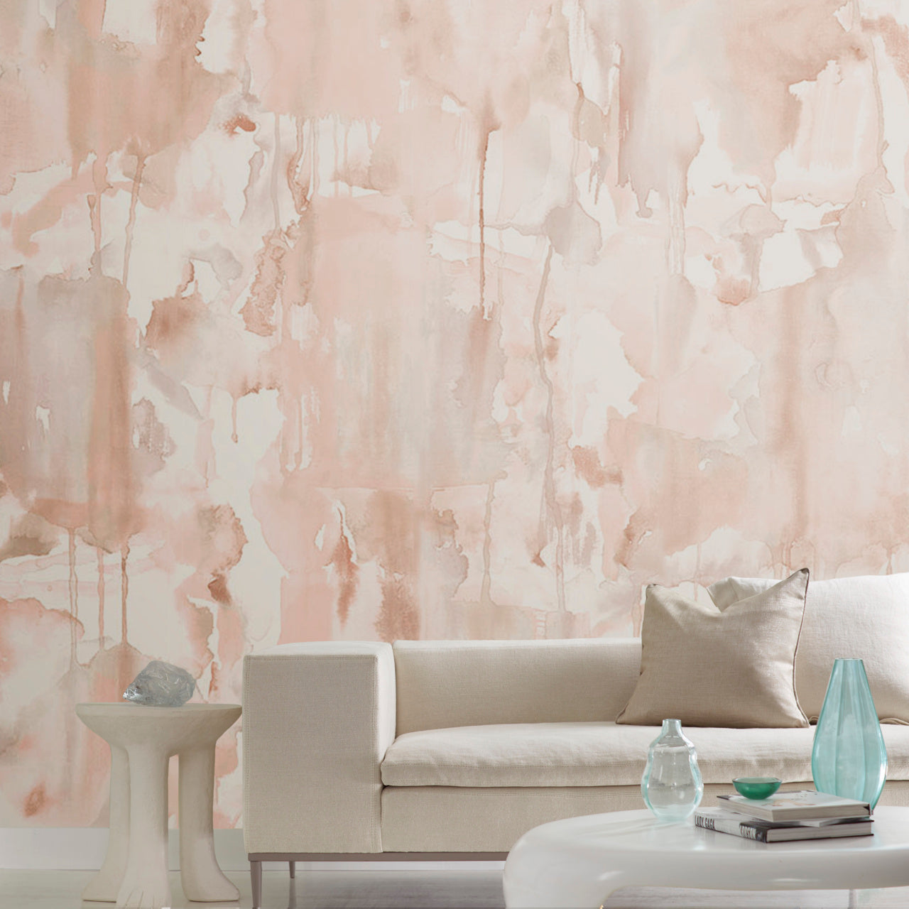 BLUR-BLUSH-ON-MANILA-HEMP-PHILLIP-JEFFRIES-7805 - Phillip Jeffries Wallpaper Wallcovering