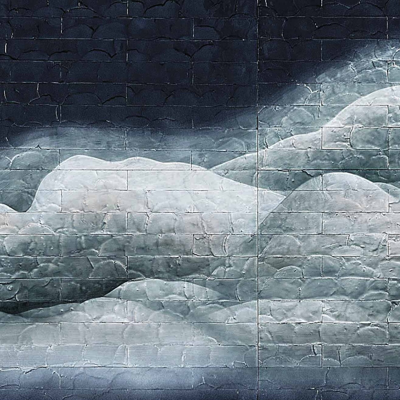 CUMULUS-CAPIZ-BLISSFUL-BLUE-HANDPAINTED-PHILLIP-JEFFRIES-10088 - Phillip Jeffries Wallpaper Wallcovering
