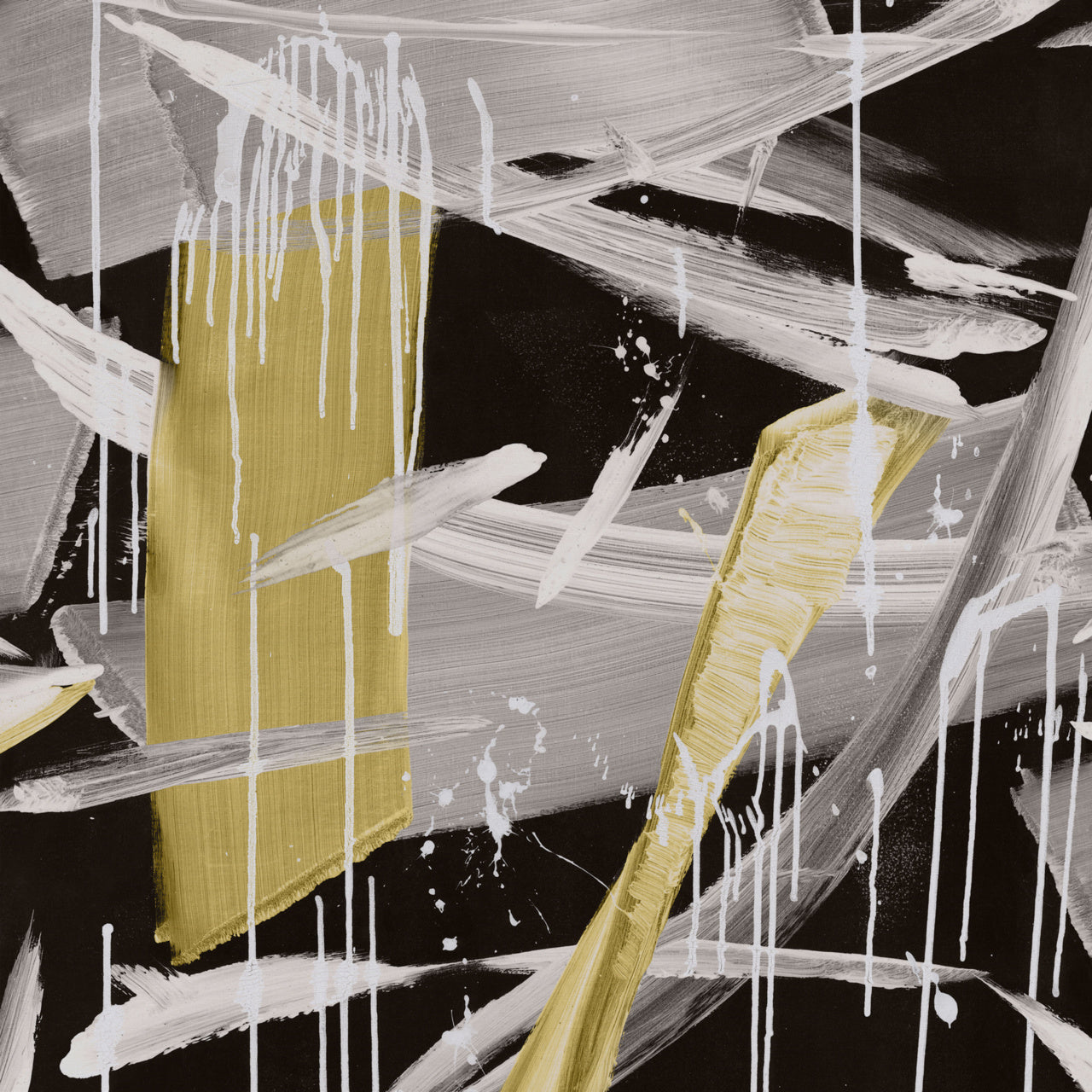 SPLASH-YELLOW-SPARK-ON-VINYL-CANVAS-PHILLIP-JEFFRIES-2465 - Phillip Jeffries Wallpaper Wallcovering