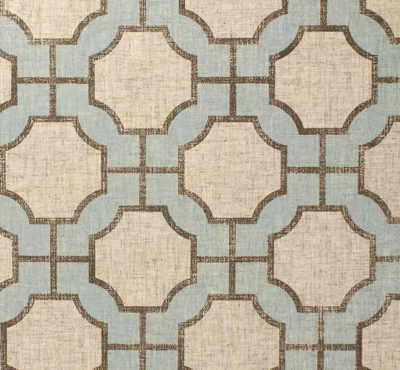 Imperial Gates Dove and Taupe on Classic Linen - Phillip Jeffries 5191