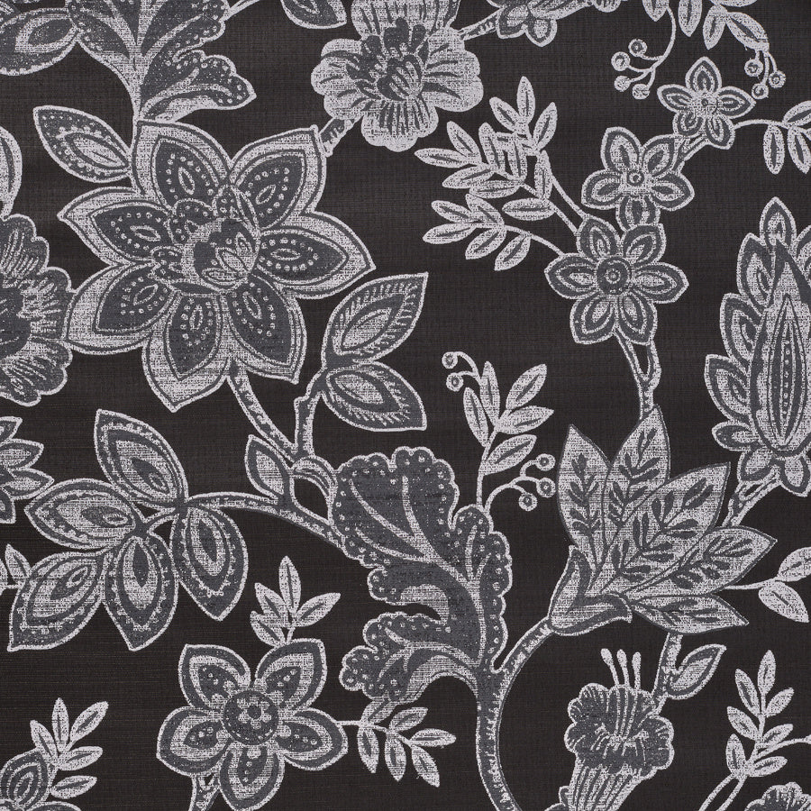 BOHEMIA-GRAPHITE-ON-GLAZED-ABACA-PHILLIP-JEFFRIES-7493 - Phillip Jeffries Wallpaper Wallcovering