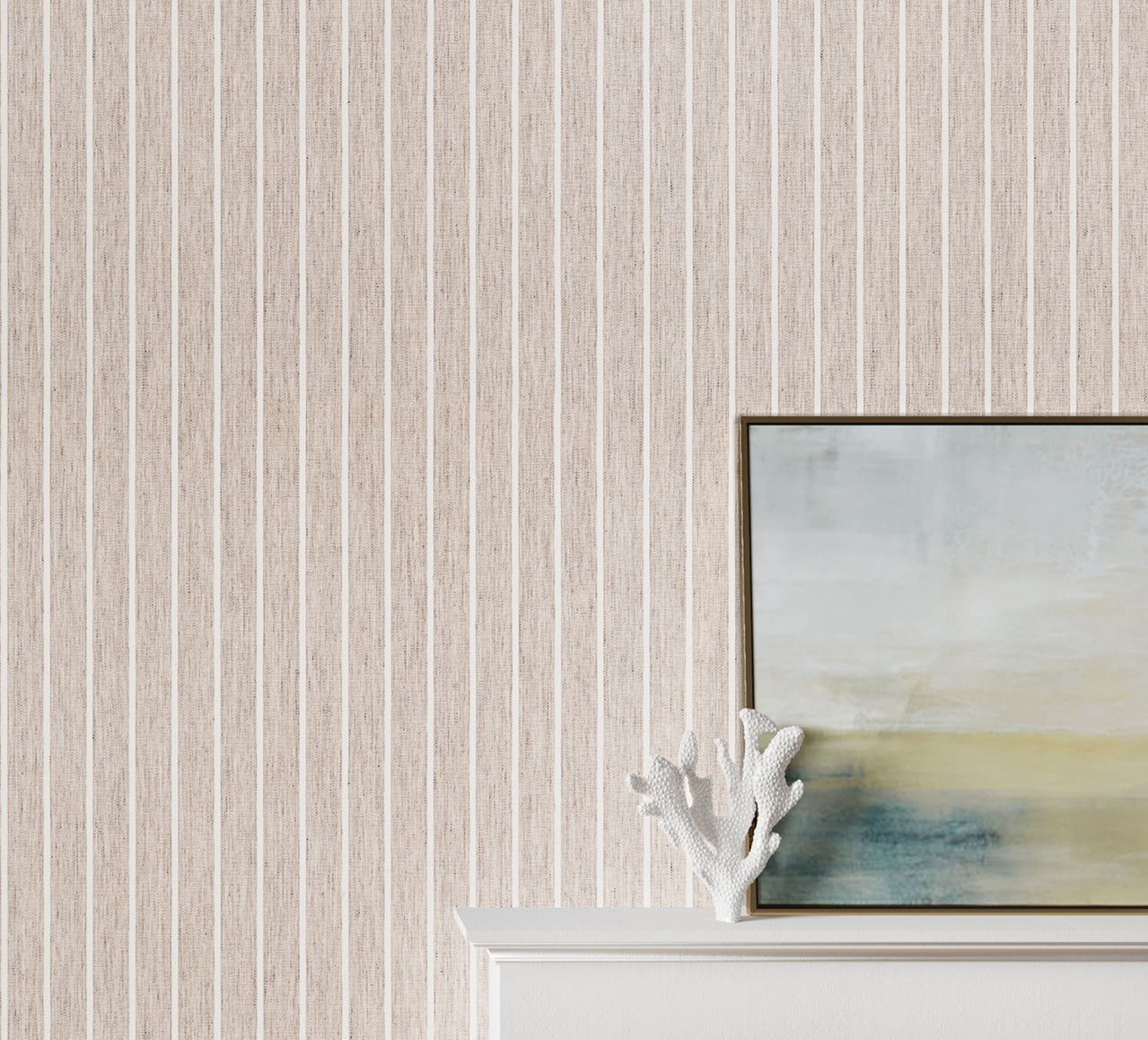 COASTAL-STRIPE-BRANT-POINT-BLUE-PHILLIP-JEFFRIES-9850 - Phillip Jeffries Wallpaper Wallpaper