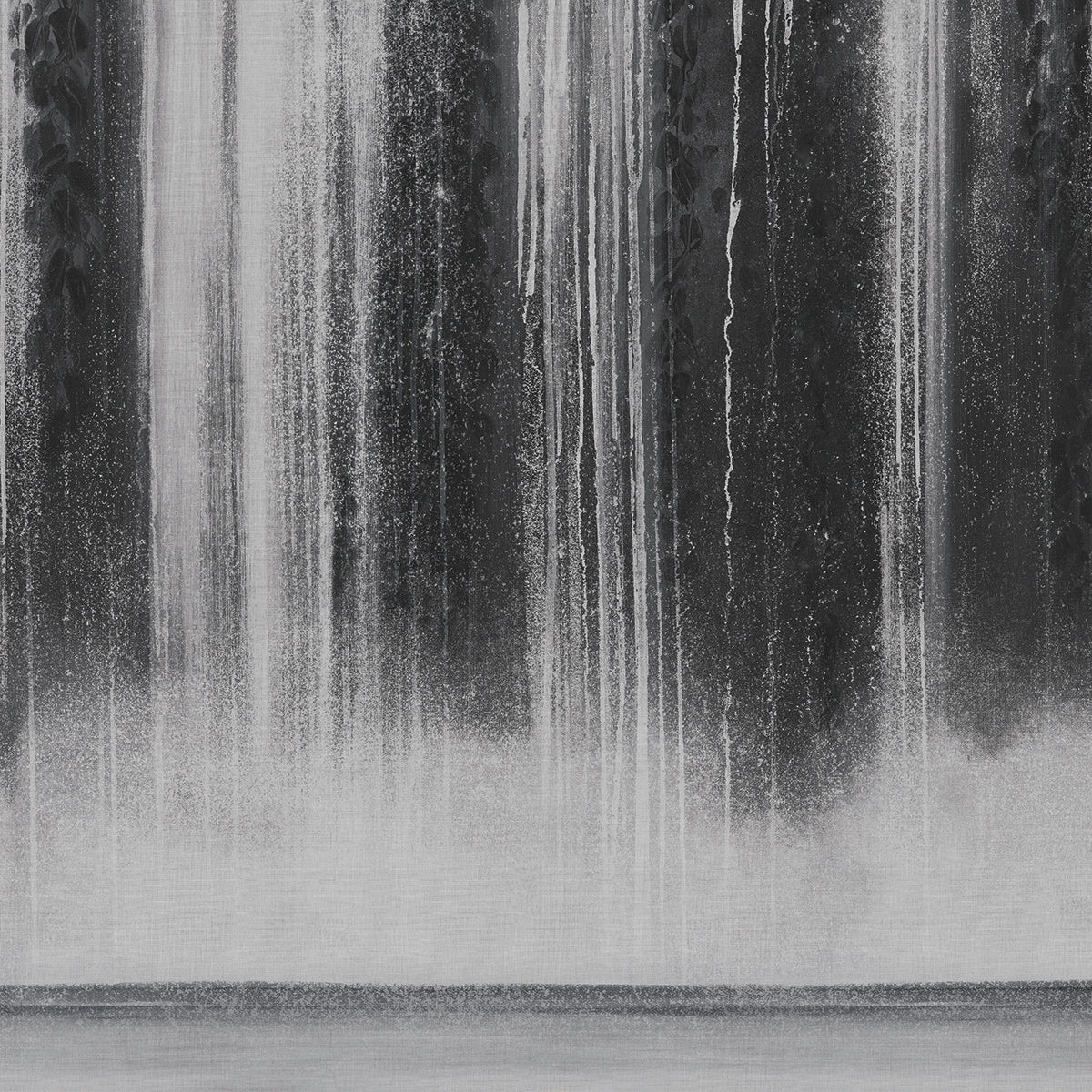 WATERFALL-MIDNIGHT-SWIM-ON-JAPANESE-PAPER-WEAVE-PHILLIP-JEFFRIES-8895 - Phillip Jeffries Wallpaper Wallcovering