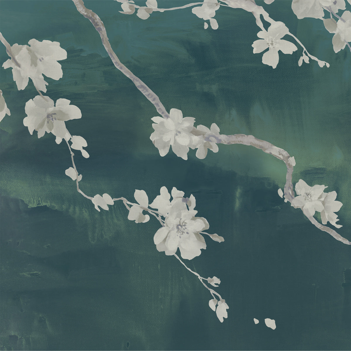 HAIKU-EMERALD-REFRESH-ON-VINYL-ABACA-PHILLIP-JEFFRIES-9017 - Phillip Jeffries Wallpaper Wallcovering