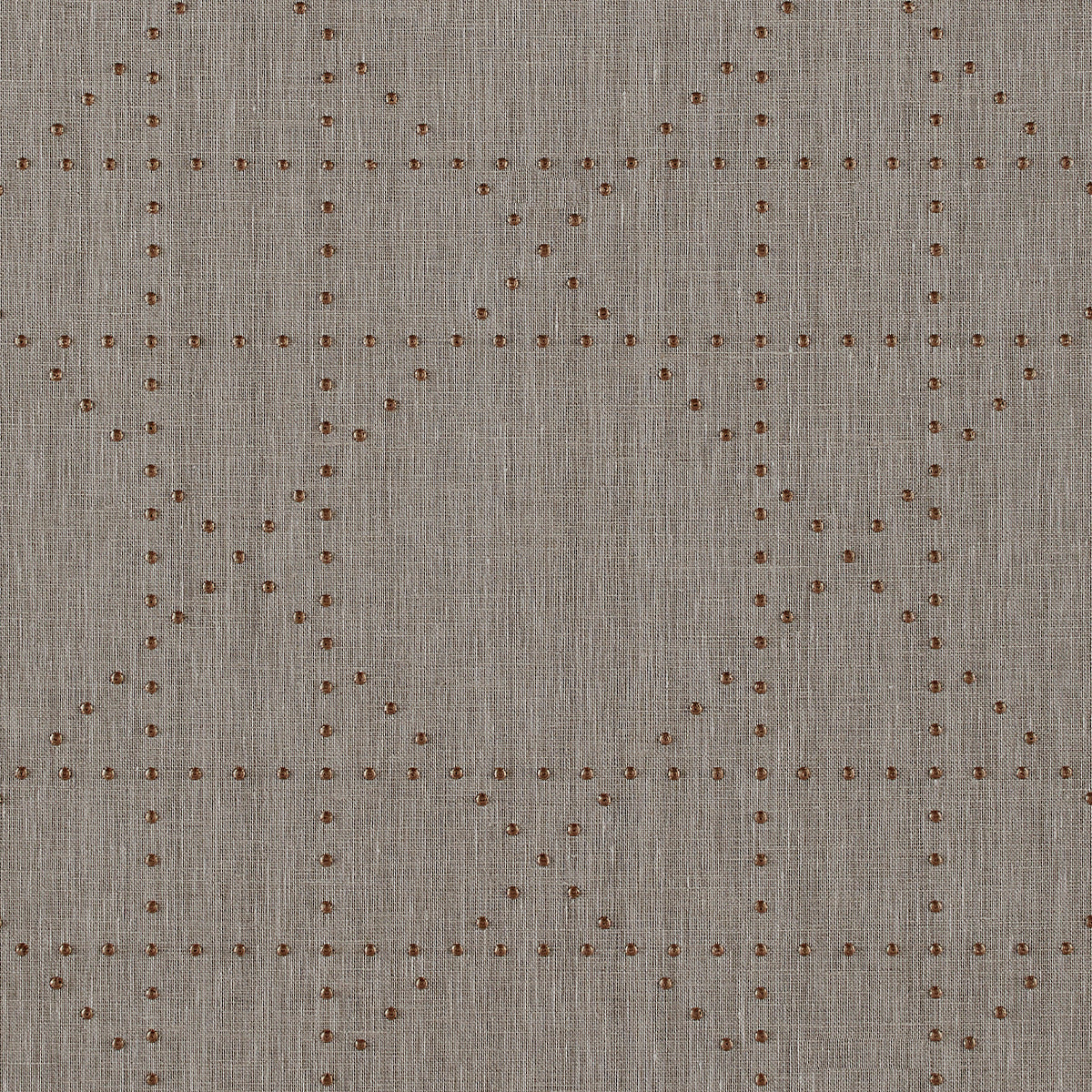 STYLED-IN-STUDS-BURNISHED-ON-CANVAS-LINEN-PHILLIP-JEFFRIES-8963 - Phillip Jeffries Wallpaper Wallcovering