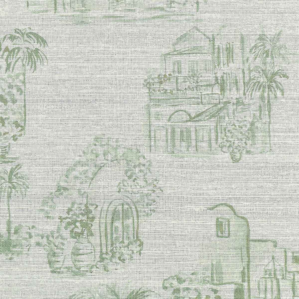 Toulouse Toile Palm Grove on Glam Grass - Phillip Jeffries 28903