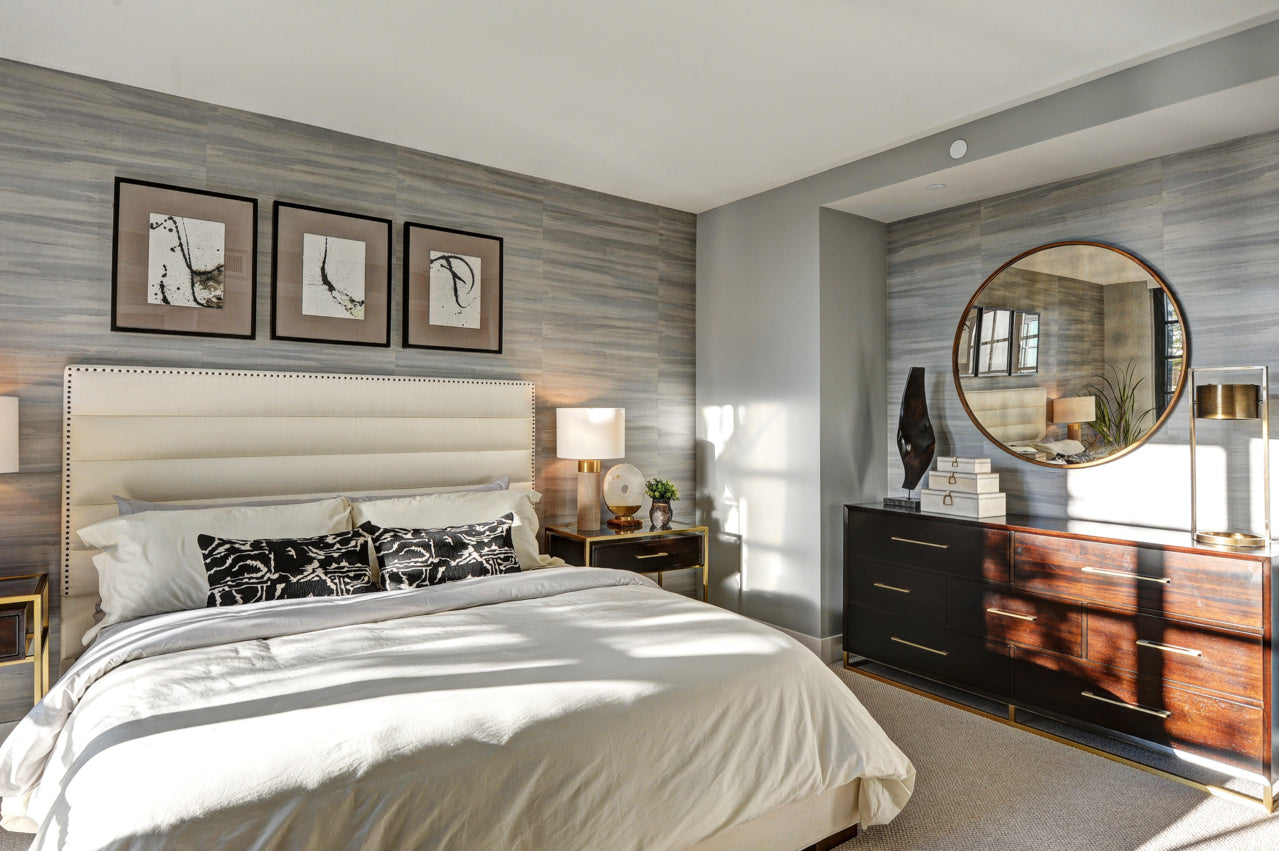BRUSHSTROKE-SILK-CHARCOAL-PHILLIP-JEFFRIES-3247 - Phillip Jeffries Wallpaper Wallpaper