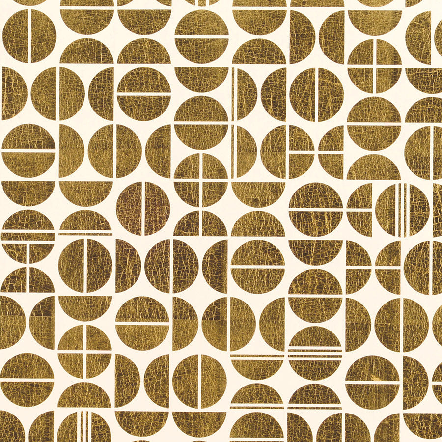 MODERN-MOON-CHAMPAGNE-DREAMS-ON-GILDED-METALLIC-LEAF-PHILLIP-JEFFRIES-2955 - Phillip Jeffries Wallpaper Wallcovering