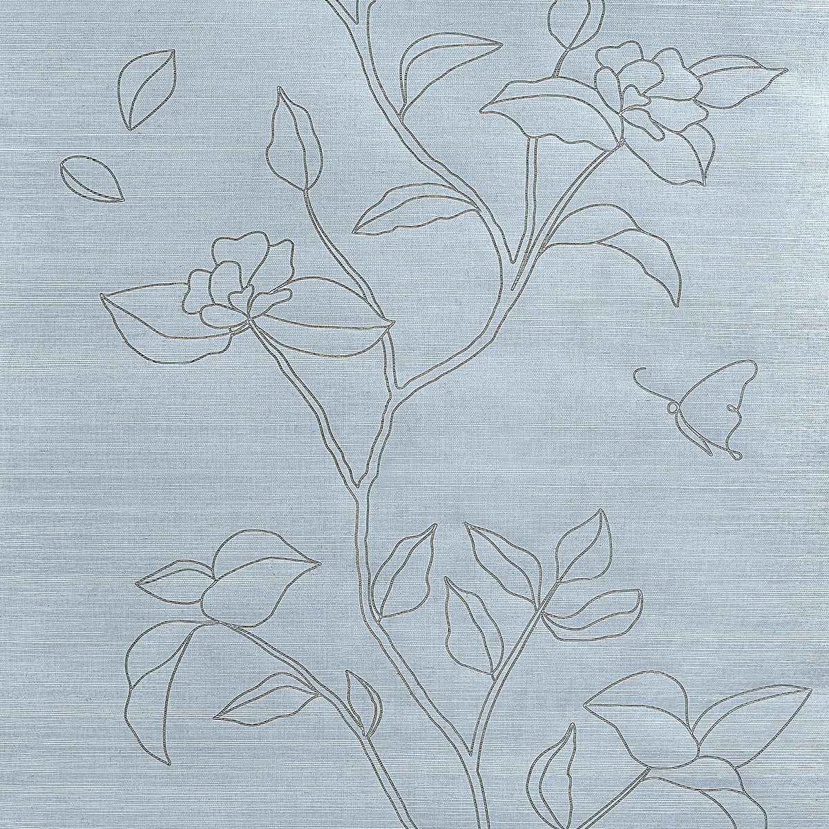 Garden Grass Forget Me Not - Phillip Jeffries 9531