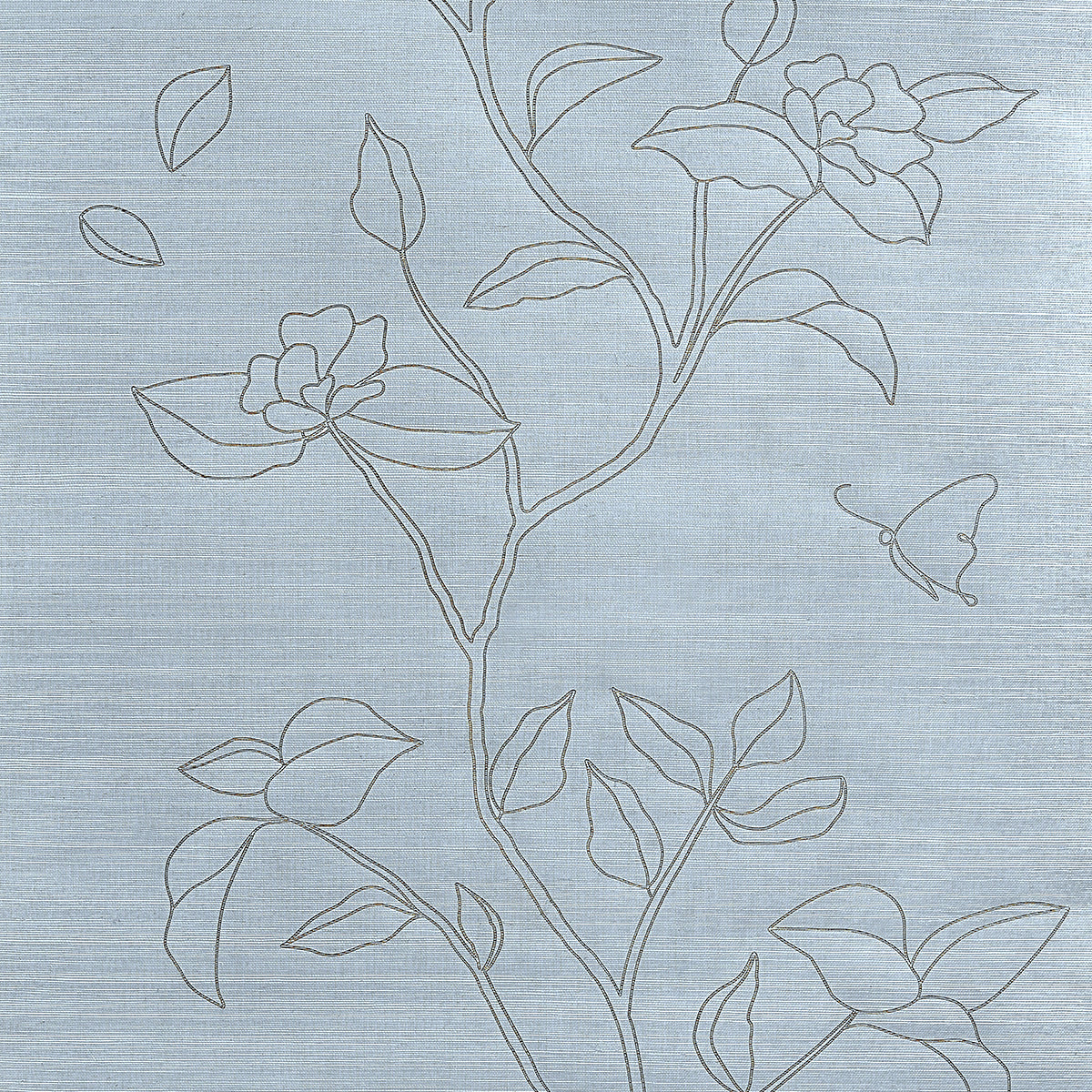 GARDEN-GRASS-FORGET-ME-NOT-PHILLIP-JEFFRIES-9531 - Phillip Jeffries Wallpaper Wallcovering