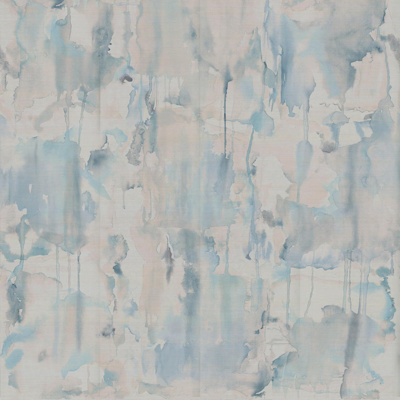 BLUR-POWDER-BLUE-ON-MANILA-HEMP-PHILLIP-JEFFRIES-7802 - Phillip Jeffries Wallpaper Wallcovering