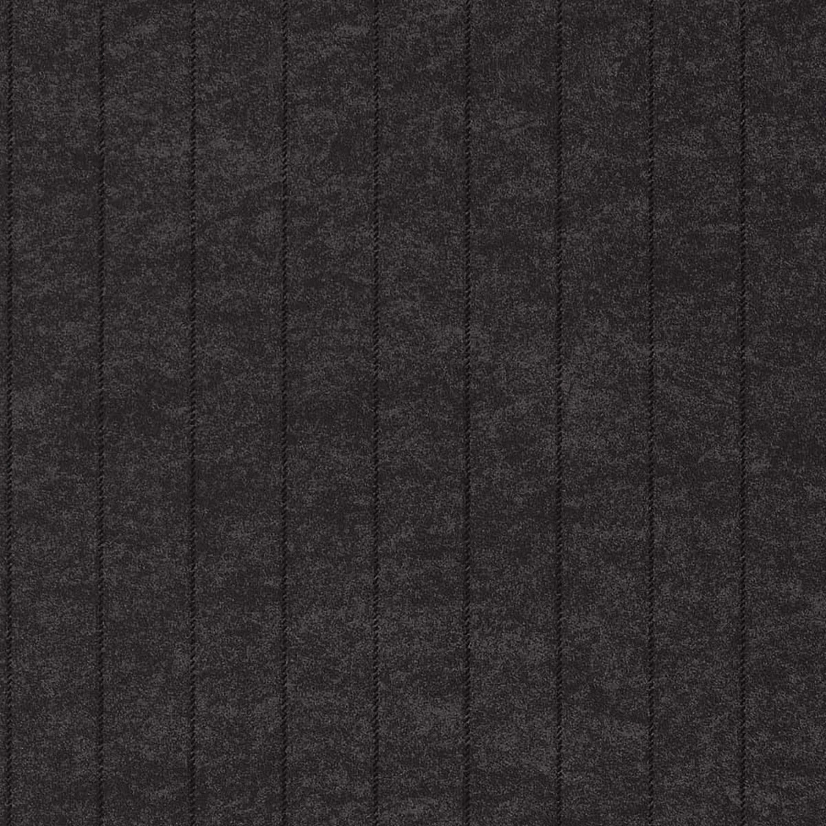 VINYL-SAVILE-SUITING-PINSTRIPE-BLACK-ON-GRANITE-PHILLIP-JEFFRIES-2144 - Phillip Jeffries Wallpaper Wallpaper
