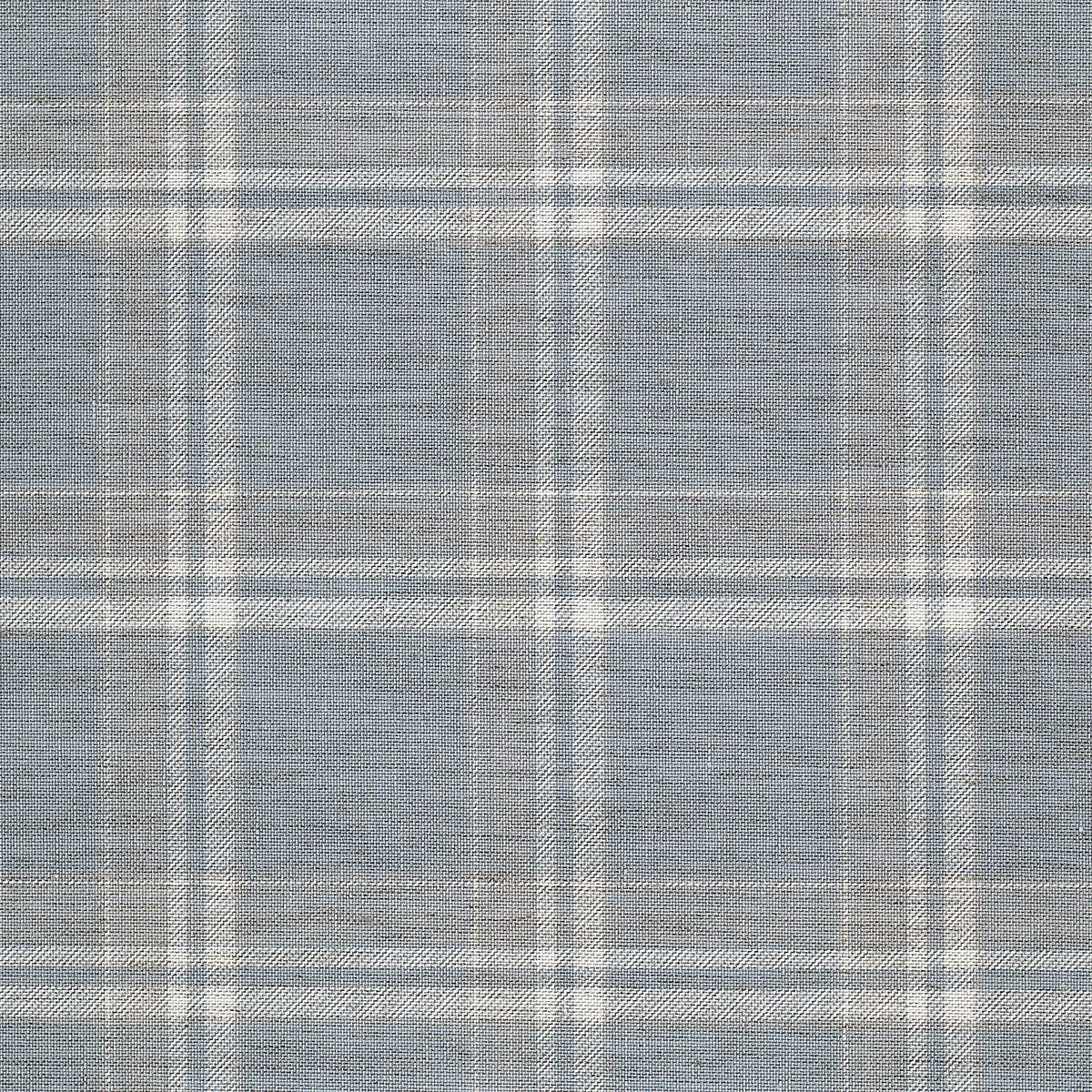 PRAIRIE-PLAID-BEIGE-AND-LIGHT-BLUE-ON-CANVAS-LINEN-PHILLIP-JEFFRIES-10723 - Phillip Jeffries Wallpaper Wallcovering