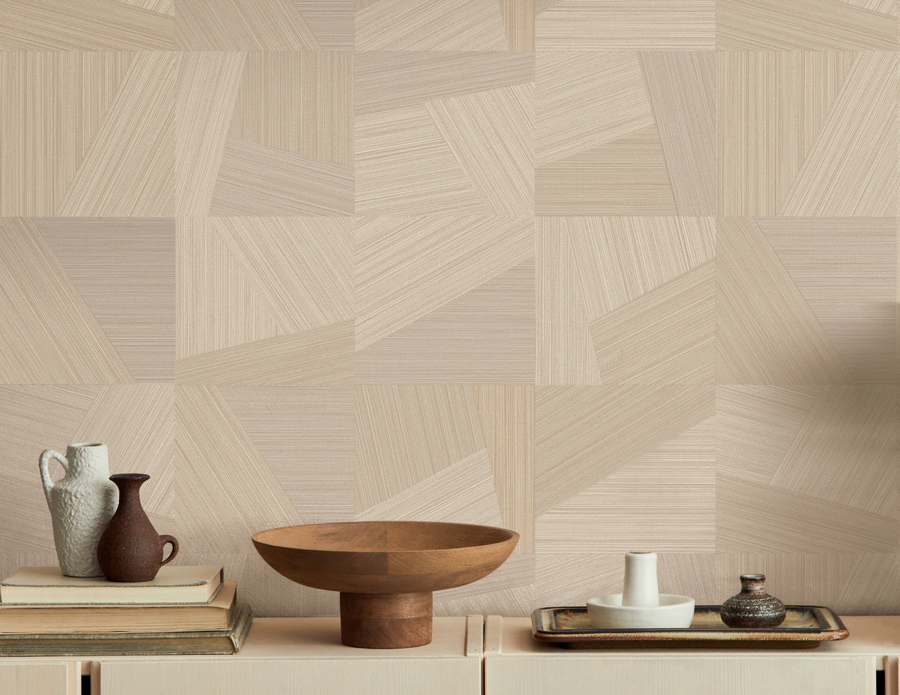 VINYL-MOSAICA-OPUS-RUSSET-PHILLIP-JEFFRIES-10131 - Phillip Jeffries Wallpaper Wallpaper