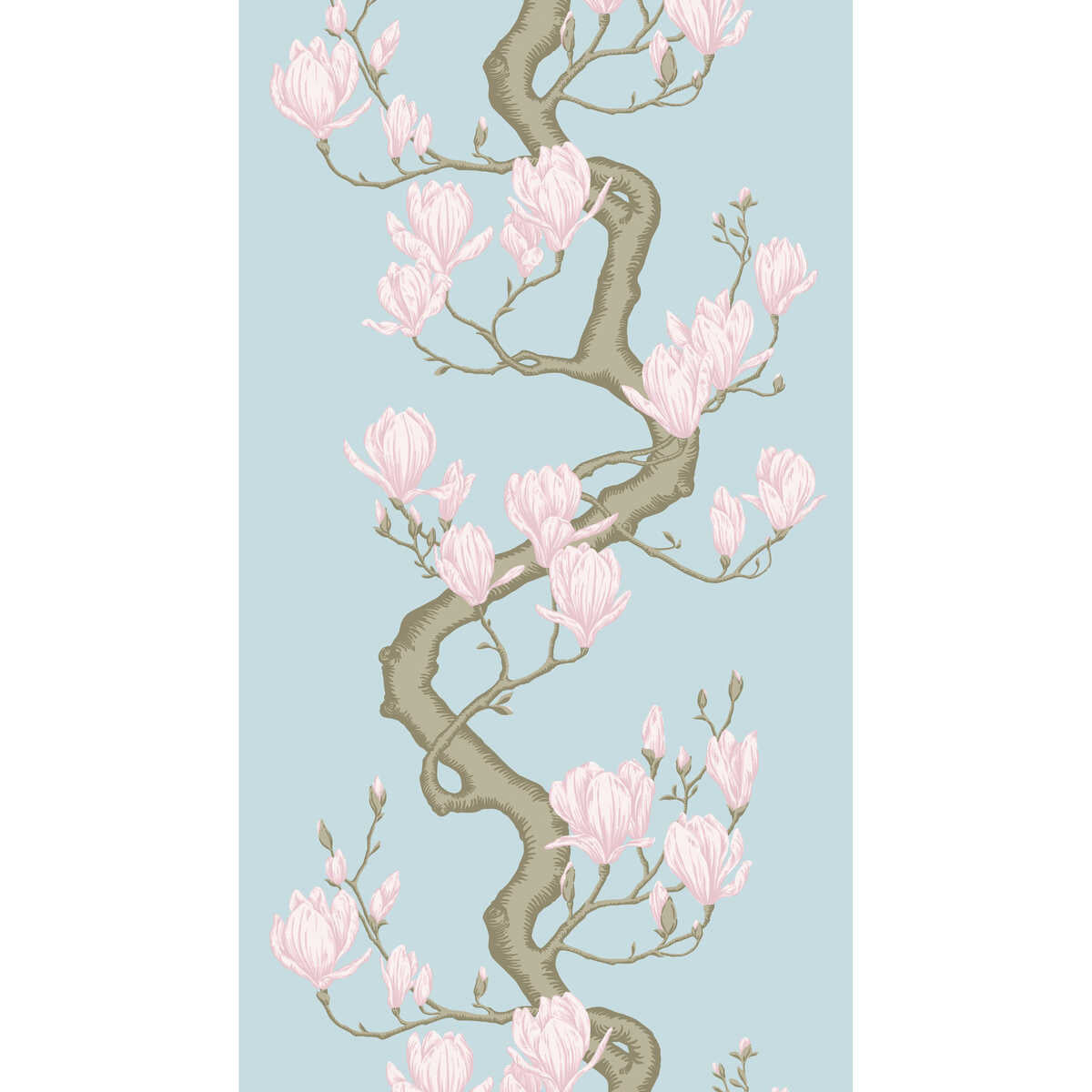 Magnolia Tree - Sky Blue - COLE & SON Wallpaper