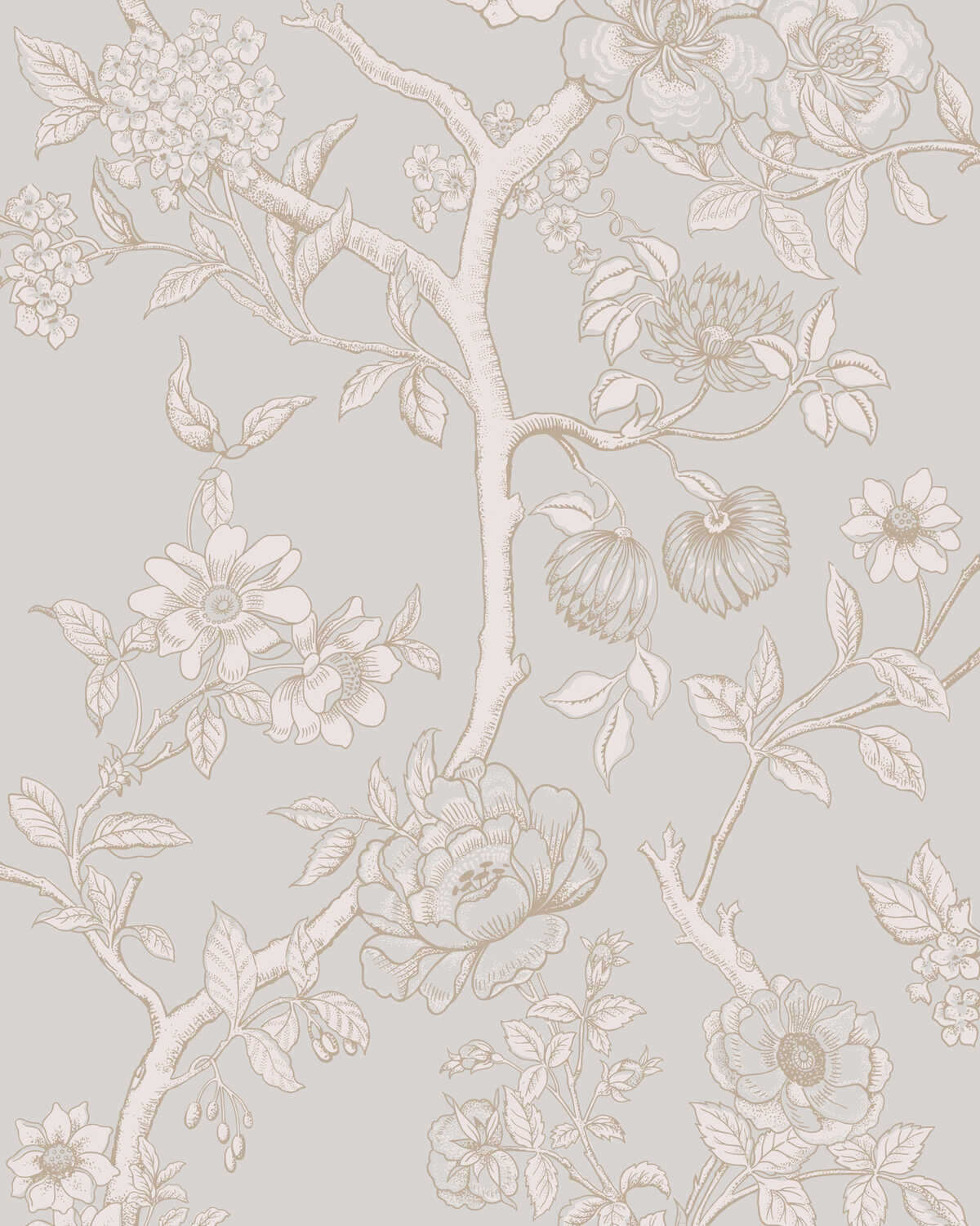 Paradise Tree - Dove Grey - COLE & SON Wallpaper