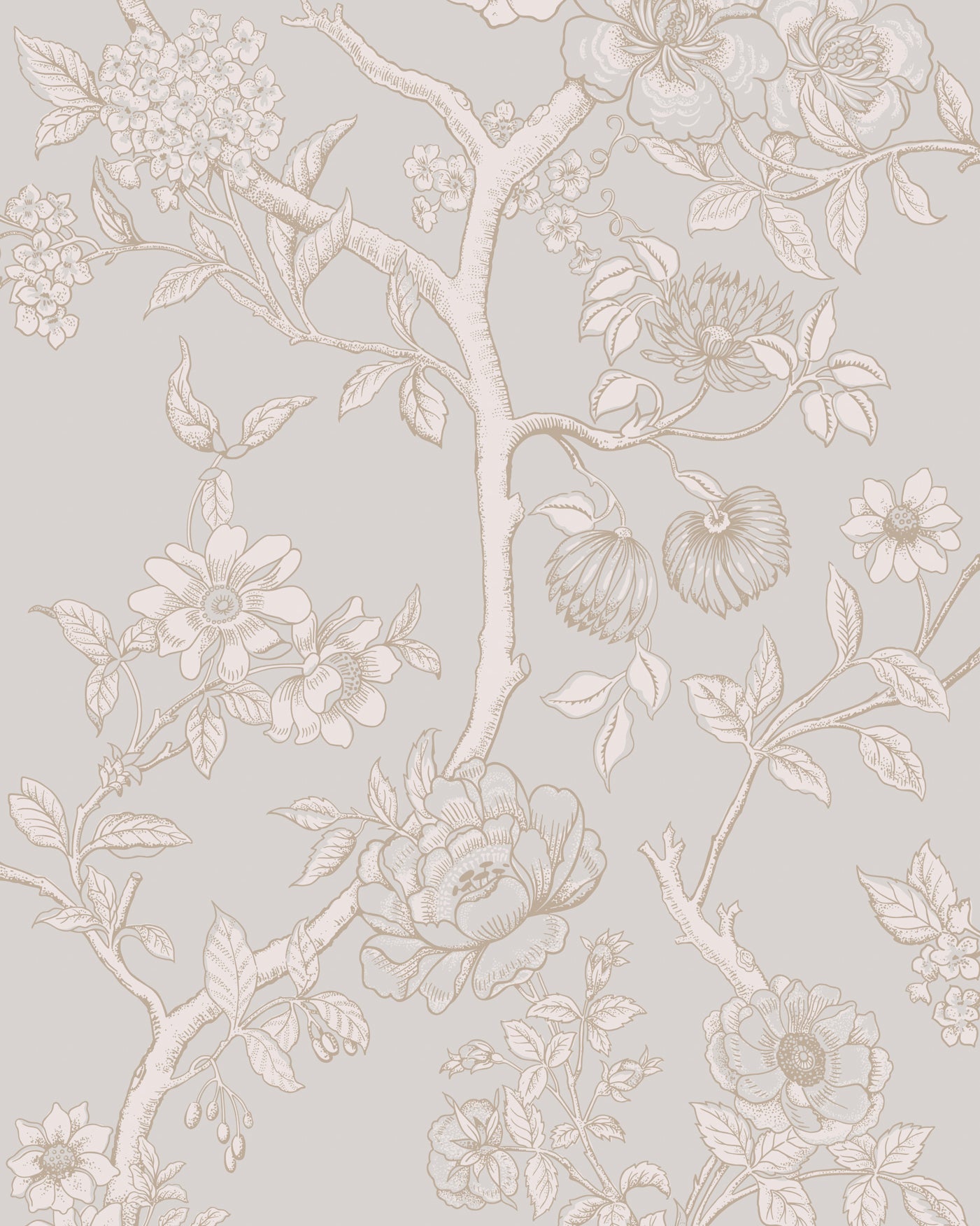 Paradise Tree - Dove Grey - Cole & Son Wallpaper