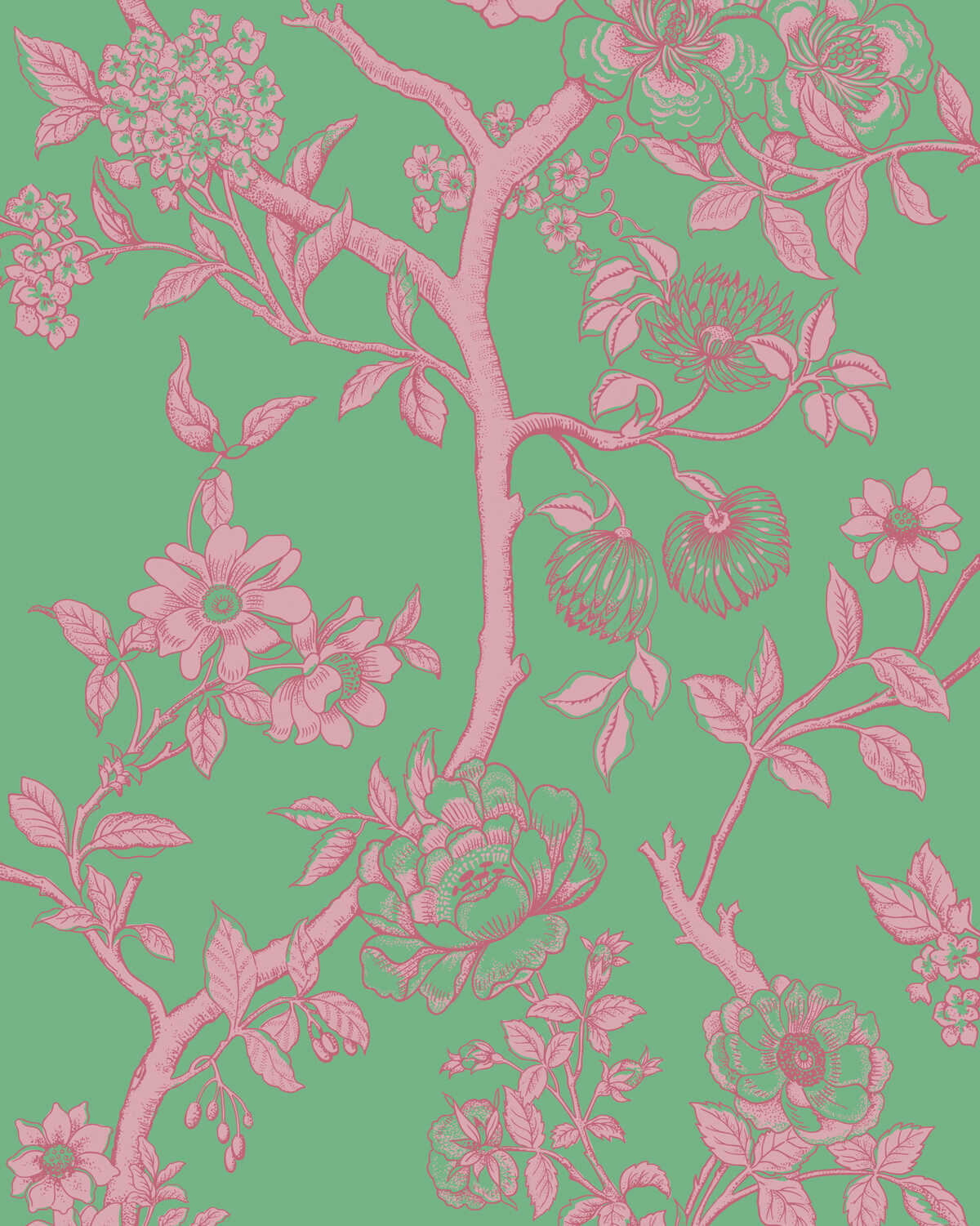 Paradise Tree - Emerald - COLE & SON Wallpaper