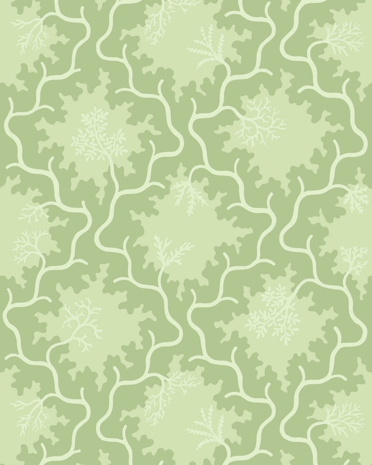 Moss Trellis - Matcha - COLE & SON Wallpaper