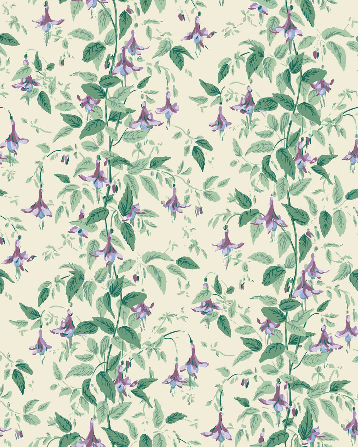 Fuschia - Mauve - COLE & SON Wallpaper