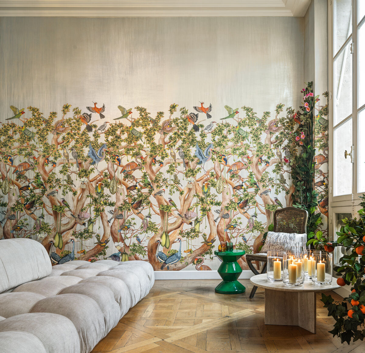 Tree Of Life - Platinum - Cole & Son Wallpaper